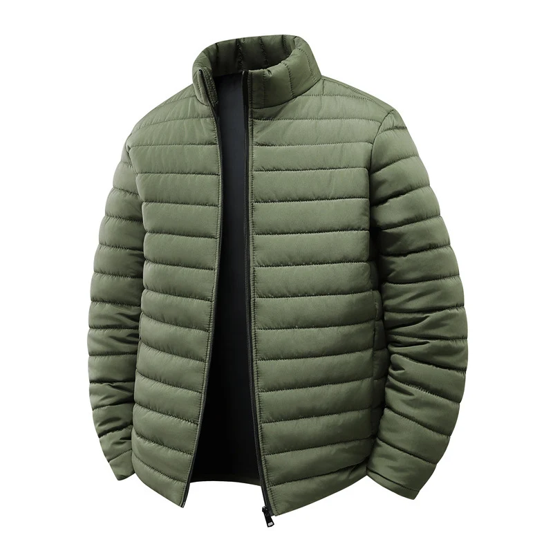 Herren Steppjacke mit leichter Thermoisolierung und hohem Stehkragen Drune