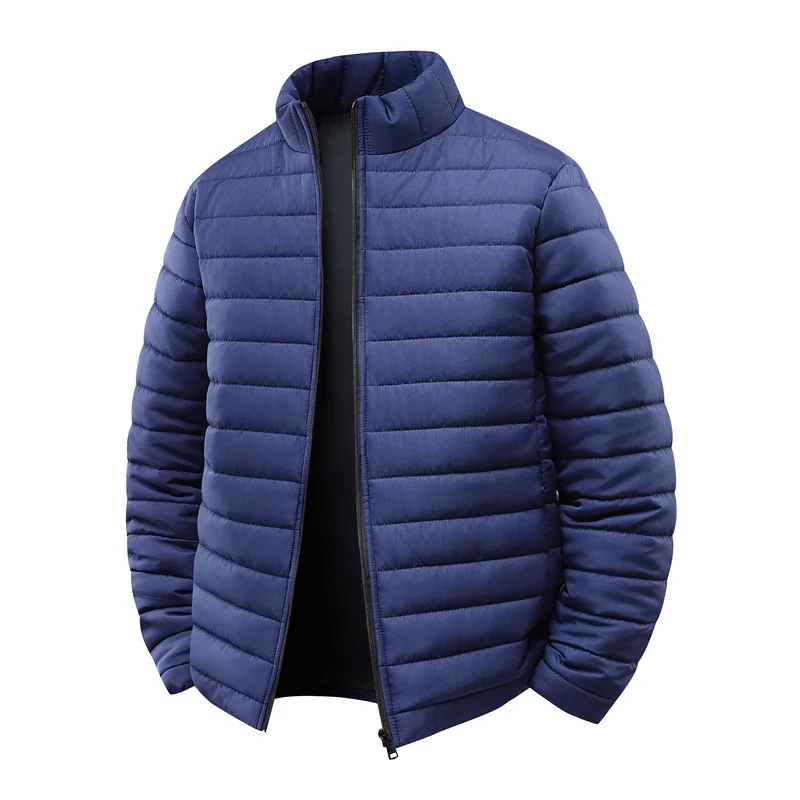 Herren Steppjacke mit leichter Thermoisolierung und hohem Stehkragen Drune