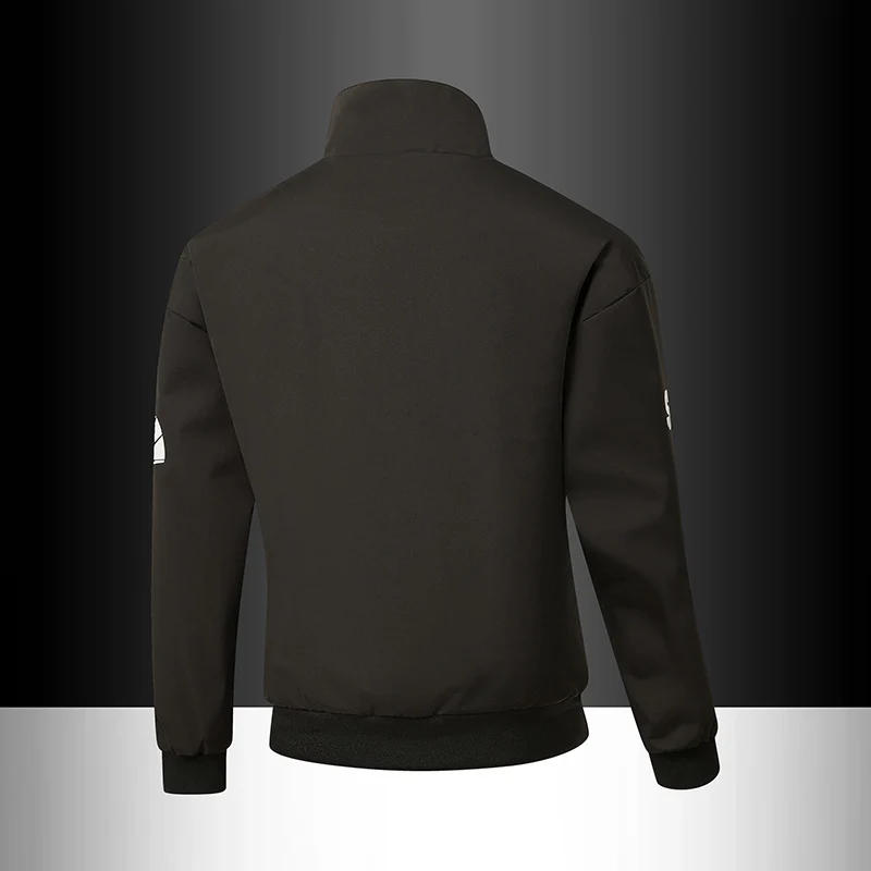 Herren Rennsport-Trackjacke im Retro-Motorsport-Stil Drune