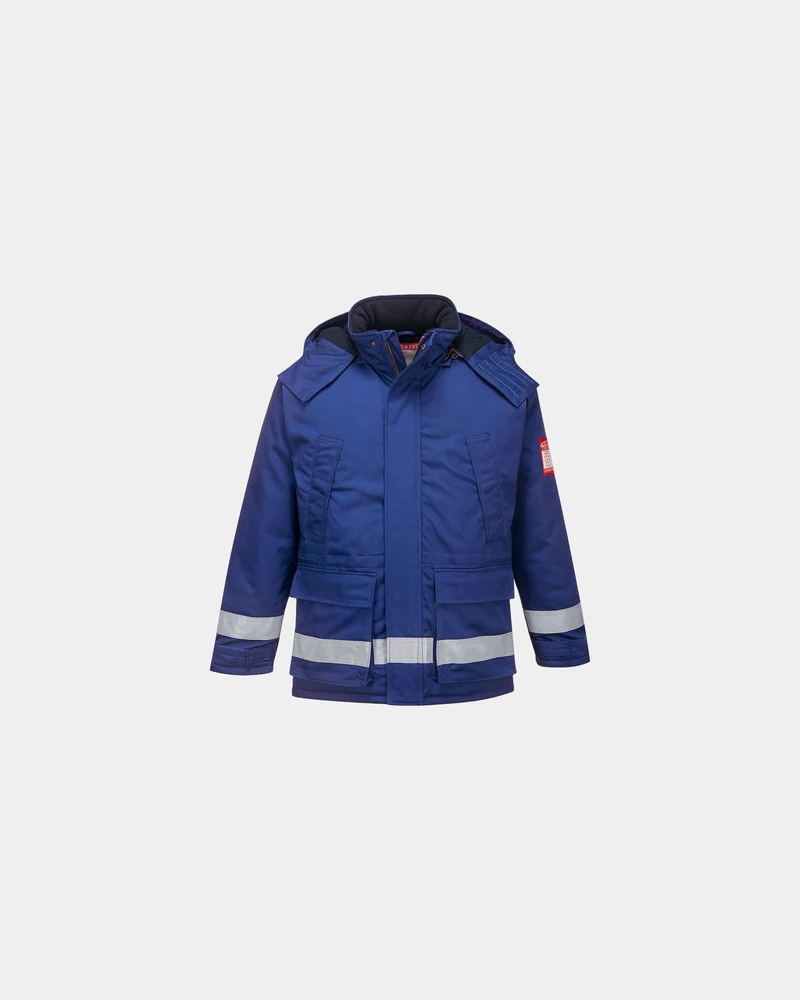Winterparka flammhemmend antistatisch zum Personalisieren