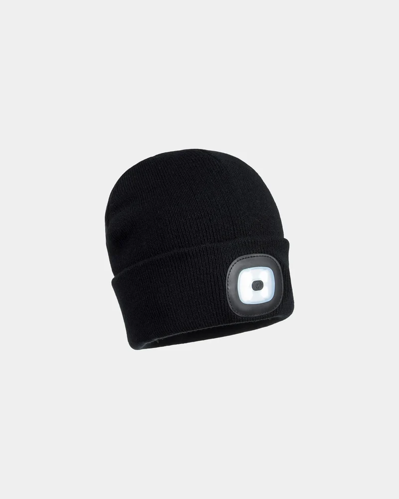Mütze mit LED-Leuchten zum Personalisieren