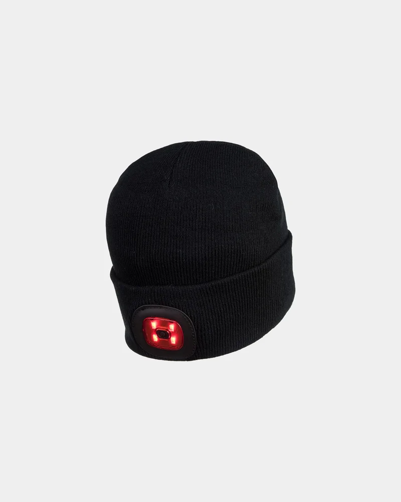 Mütze mit LED-Leuchten zum Personalisieren