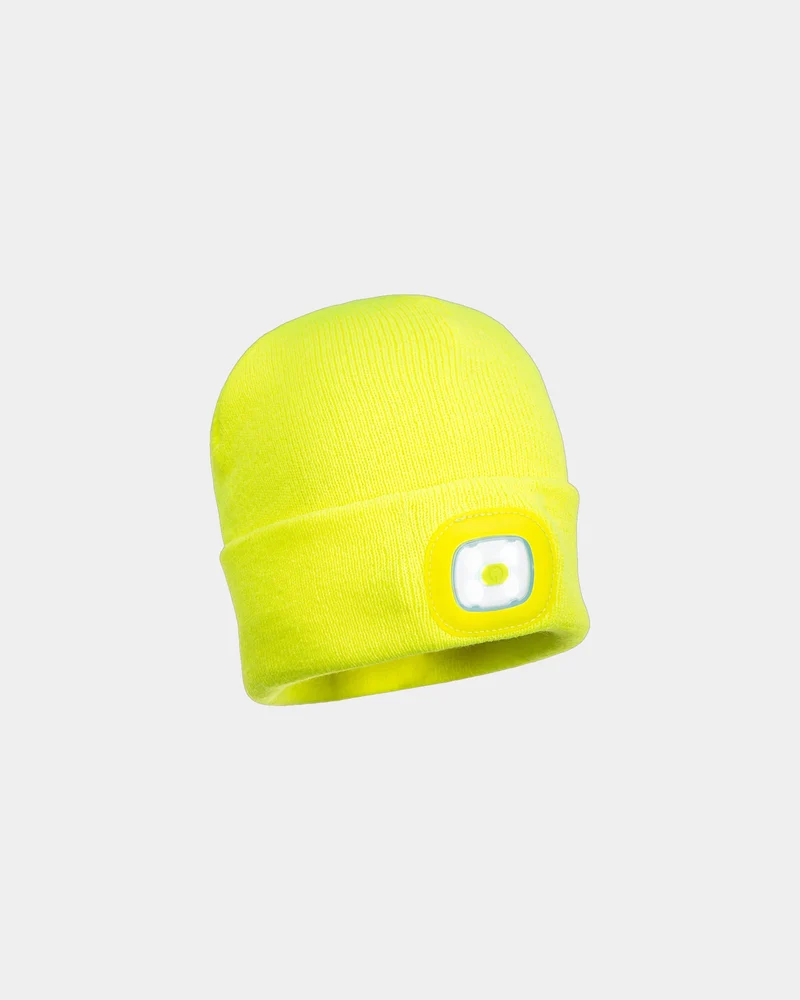 Mütze mit LED-Leuchten zum Personalisieren