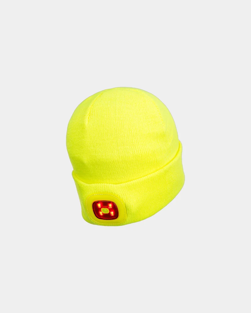 Mütze mit LED-Leuchten zum Personalisieren