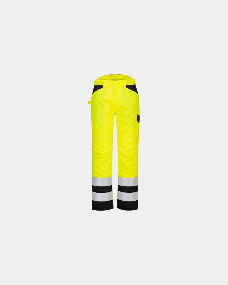 Warnschutzhose Hi-Vis Portwest PW2 zum Personalisieren