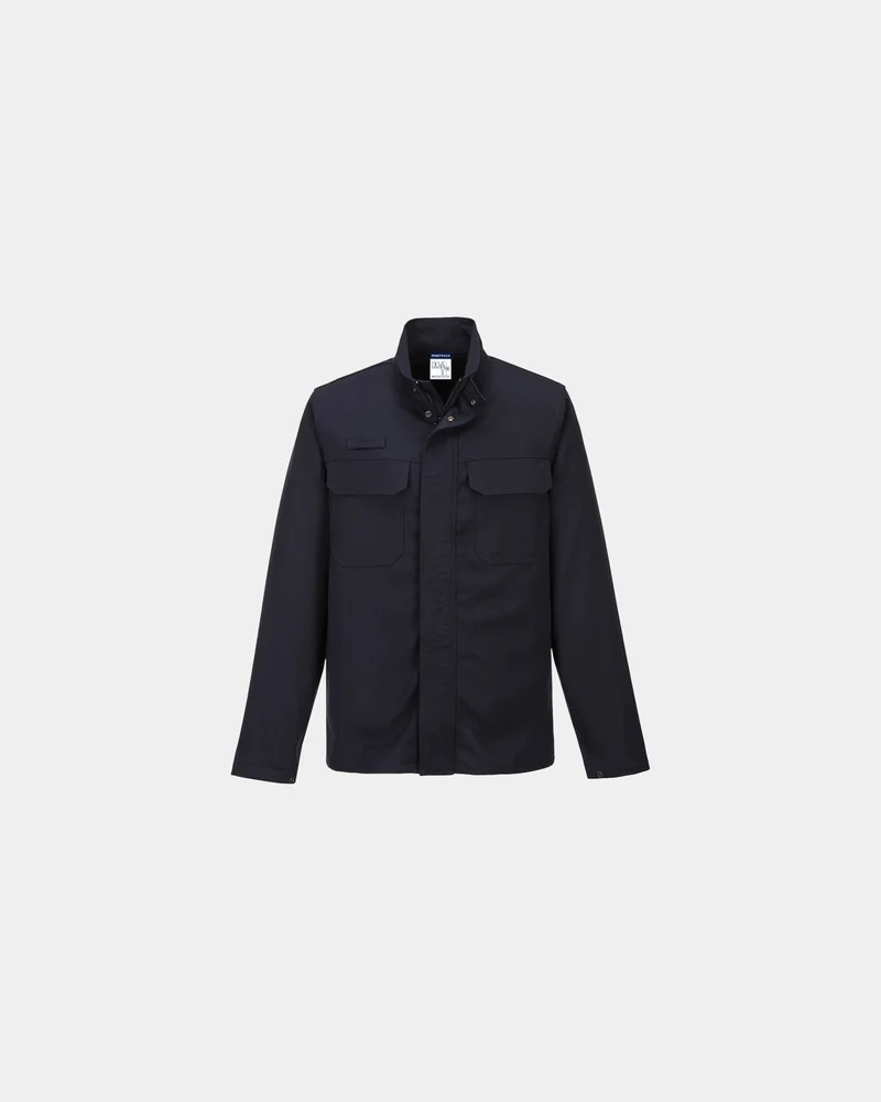 Schutzjacke 65% Polyester Aluflame zum Personalisieren