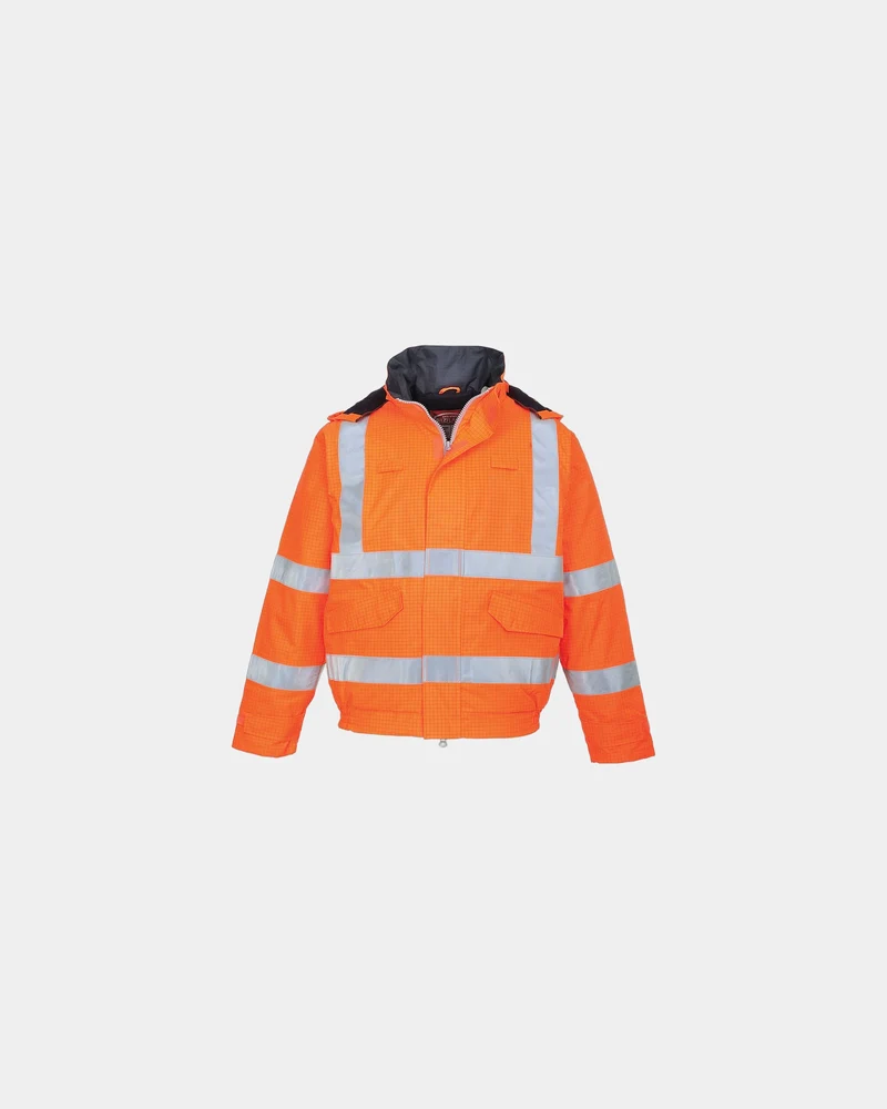 Warnschutzjacke wasserdicht Bizflame zum Personalisieren