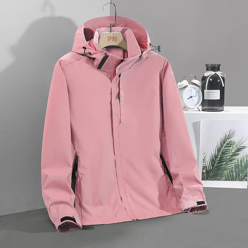 Herren Leichte Softshell-Kapuzenjacke mit verdecktem Reißverschluss und winddichter Membran Drune