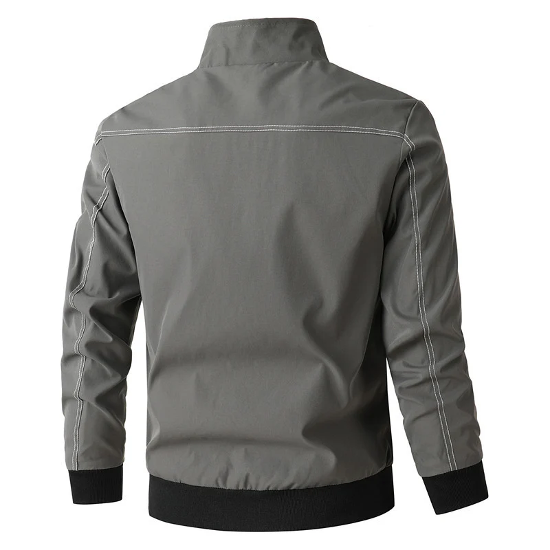 Herren Leichte Softshell-Hoodiejacke mit Kapuze, wind- und wasserabweisender Shell und verdecktem Reißverschluss Drune