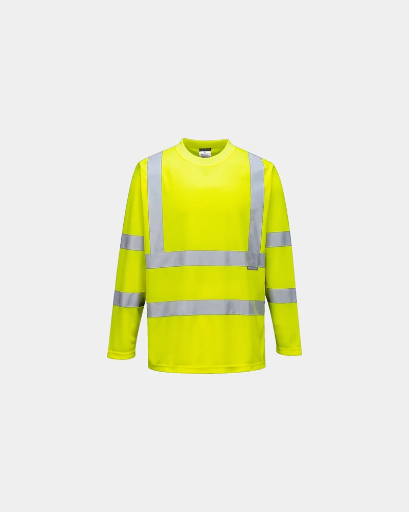 T-Shirt HiVis langarm zum Personalisieren