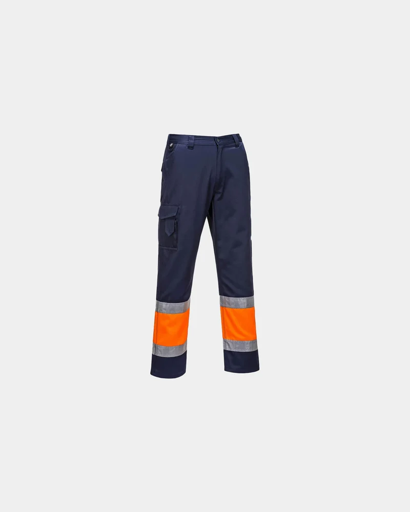 Warnschutzhose Hi-Vis zweifarbig zum Personalisieren