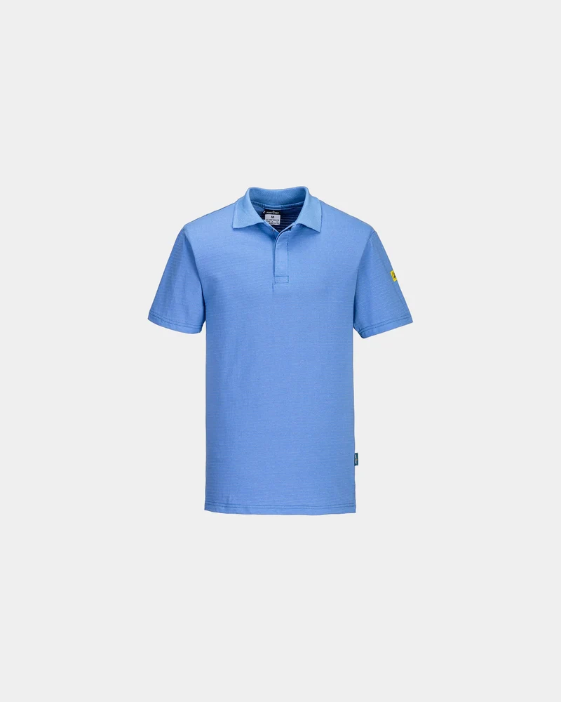 Poloshirt antistatisch ESD zum Personalisieren