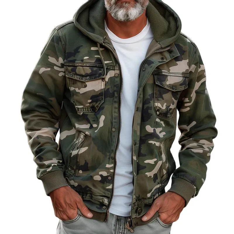 Jack | Robust and Versatile Camouflage Cargo Jacket