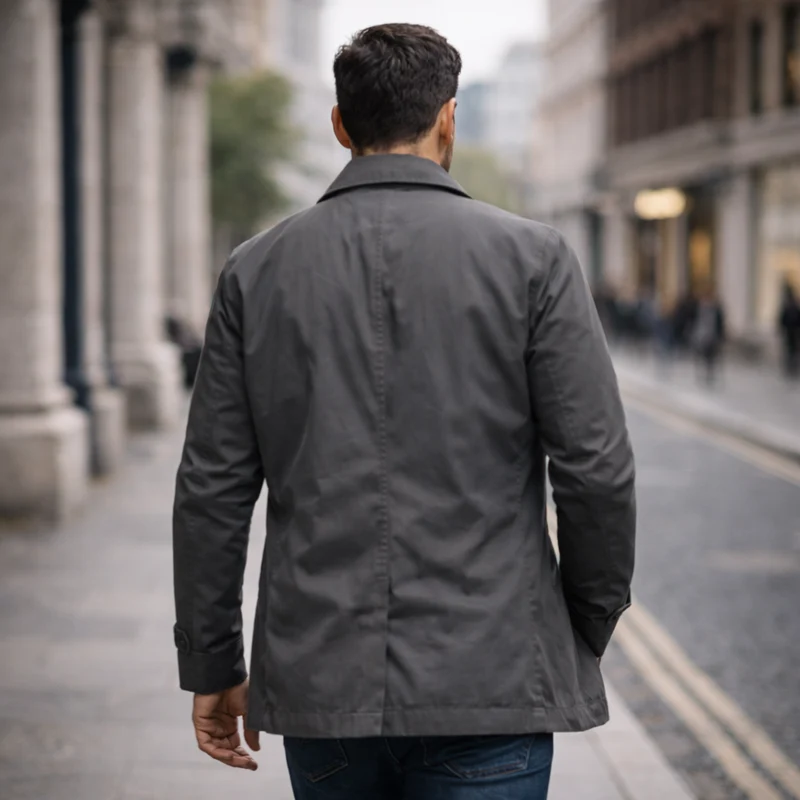Nathan | Weather-Resistant And Elegant Long Coat
