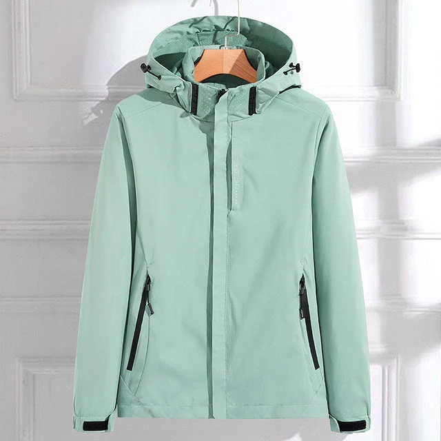 Bethany | Stylish Waterproof Hooded Rain Jacket