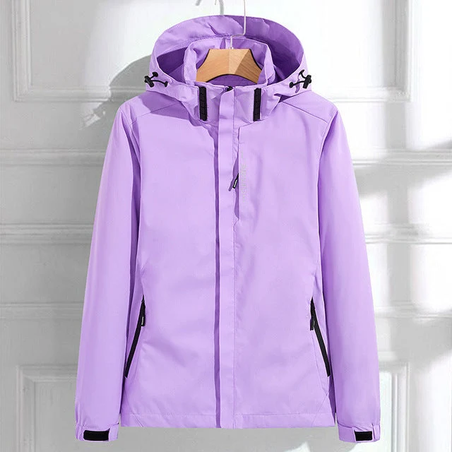 Bethany | Stylish Waterproof Hooded Rain Jacket