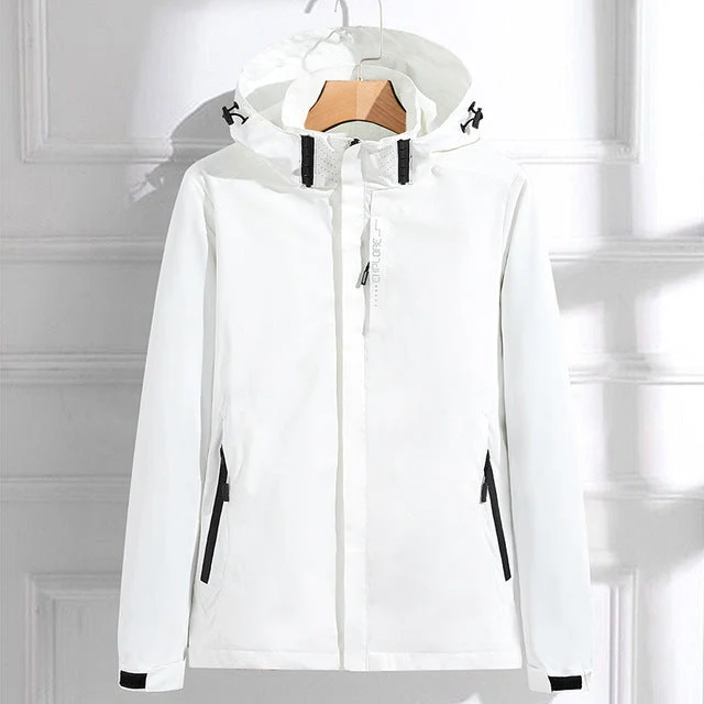 Bethany | Stylish Waterproof Hooded Rain Jacket