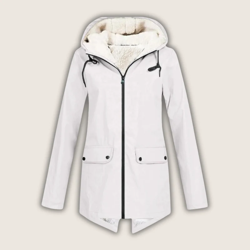 Jessica | Modern & Warm Waterproof Rain Jacket
