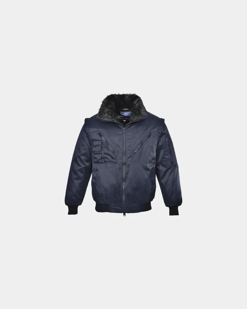 Pilotenjacke 4 in 1 Polyester Portwest zum Personalisieren