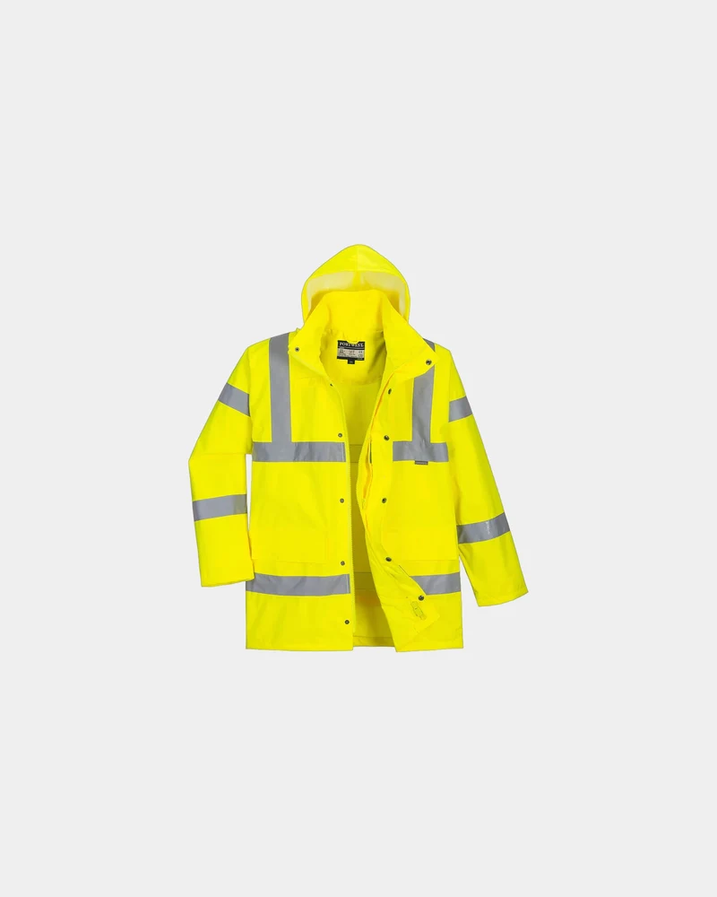 Parka atmungsaktiv wasserdicht Hi-Vis zum Personalisieren