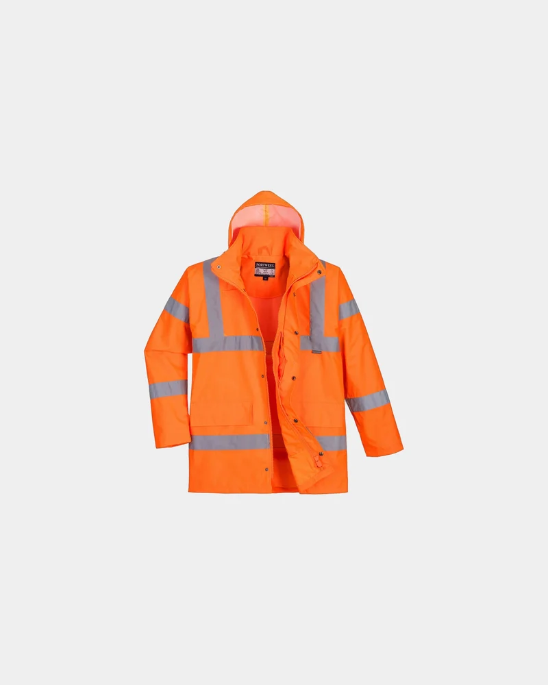 Parka atmungsaktiv wasserdicht Hi-Vis zum Personalisieren