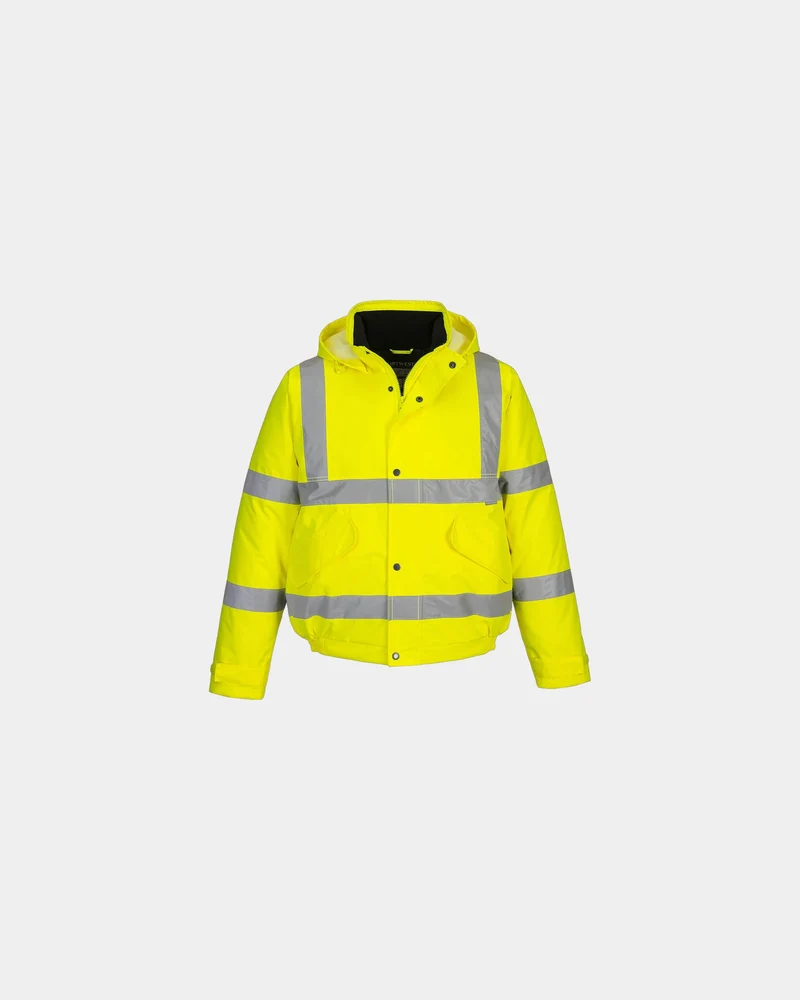 Warnjacke Hi-Vis Polyester 100% Portwest zum Personalisieren