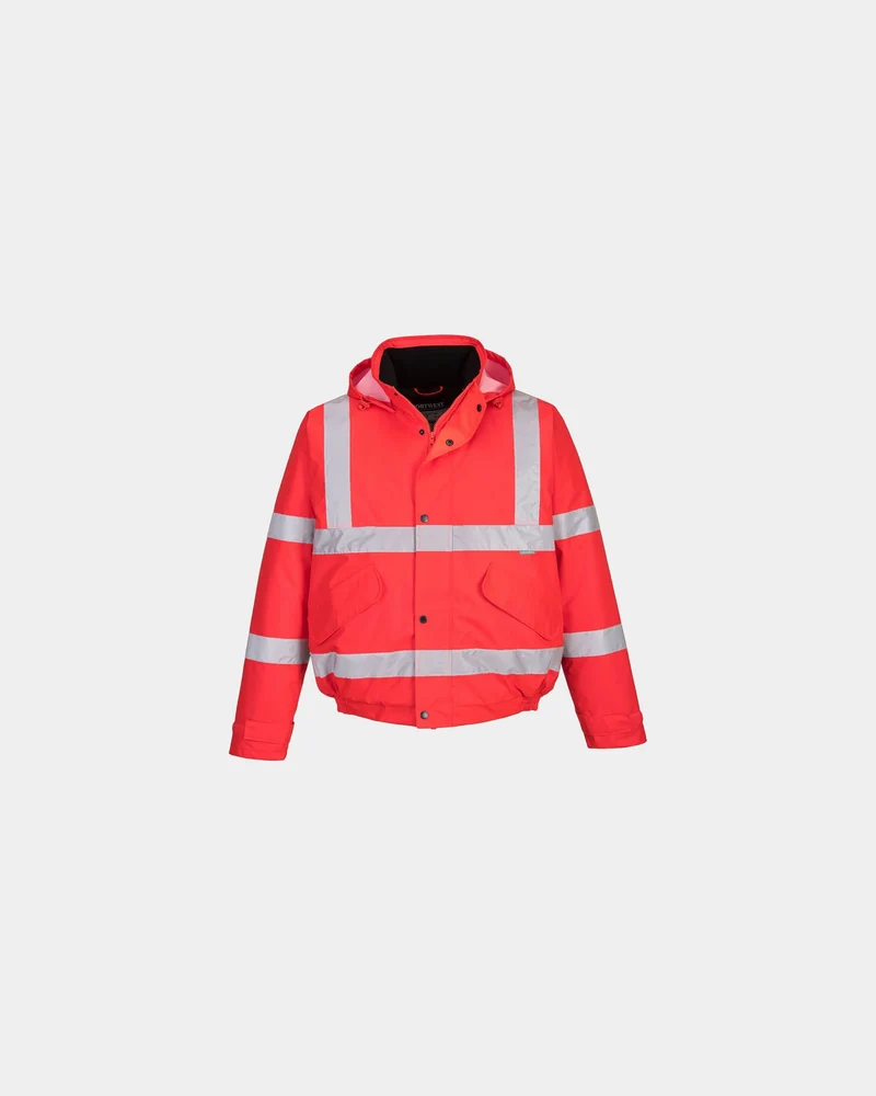 Warnjacke Hi-Vis Polyester 100% Portwest zum Personalisieren