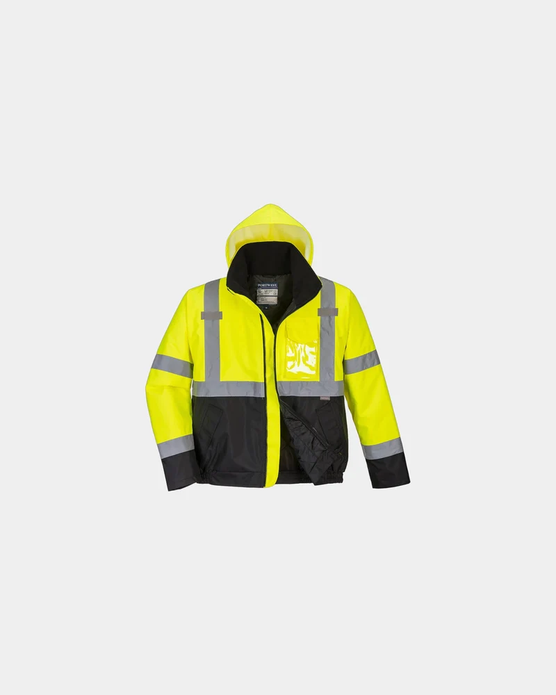 Bomberjacke HV zweifarbig Portwest zum Personalisieren