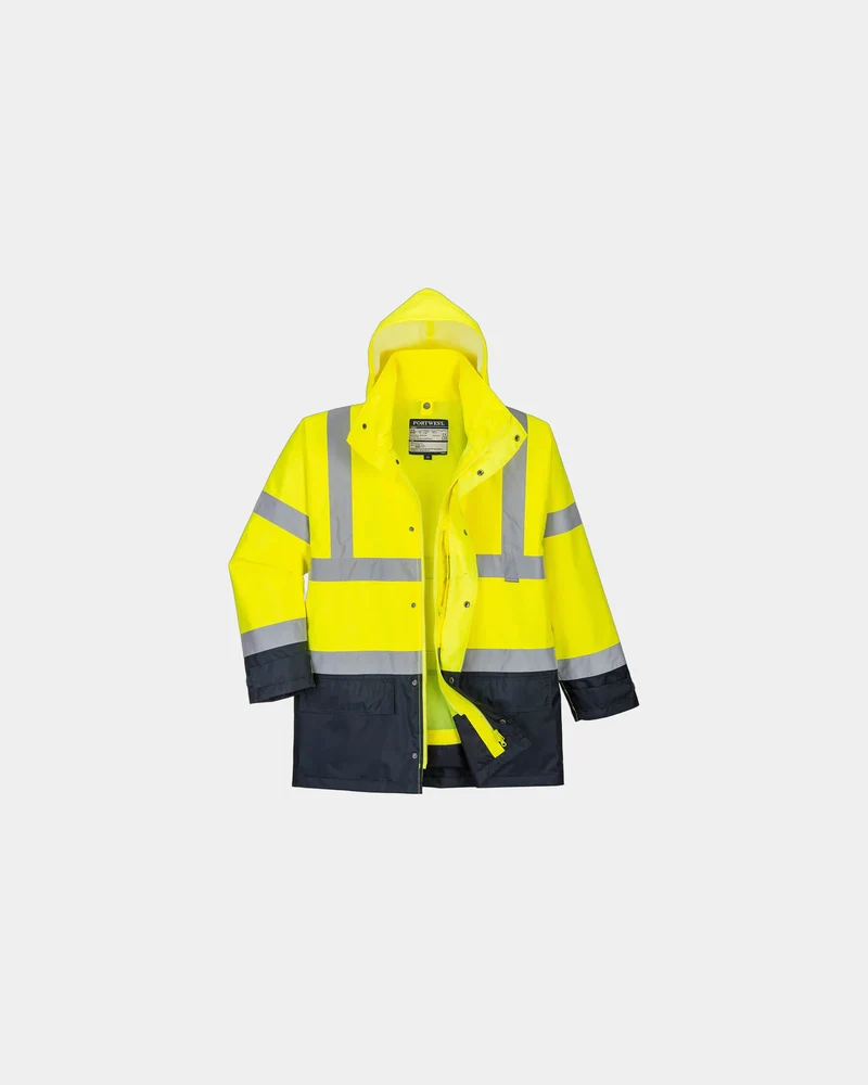 Parka zweifarbig mit Kapuze Executive zum Personalisieren