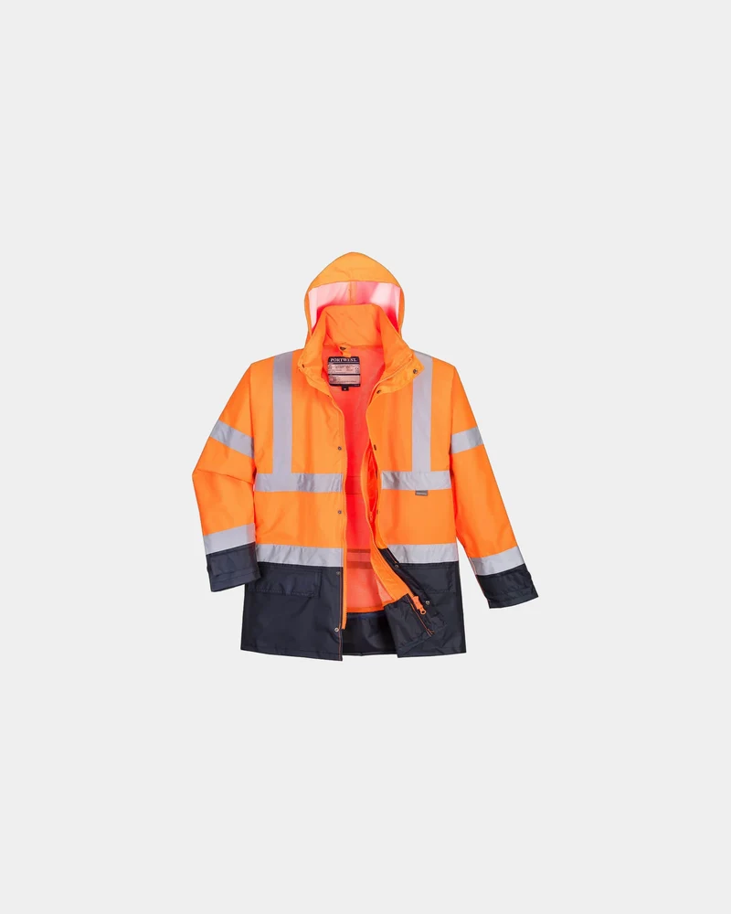 Parka zweifarbig mit Kapuze Executive zum Personalisieren