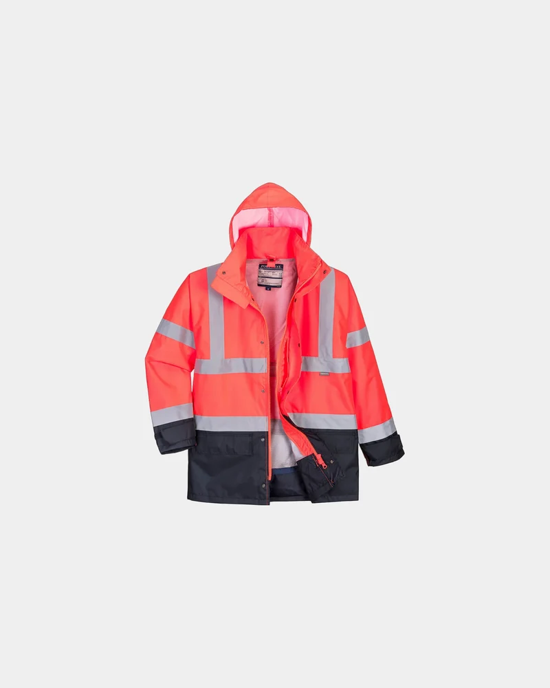 Parka zweifarbig mit Kapuze Executive zum Personalisieren