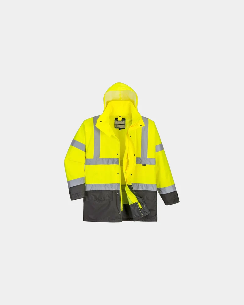 Parka zweifarbig mit Kapuze Executive zum Personalisieren