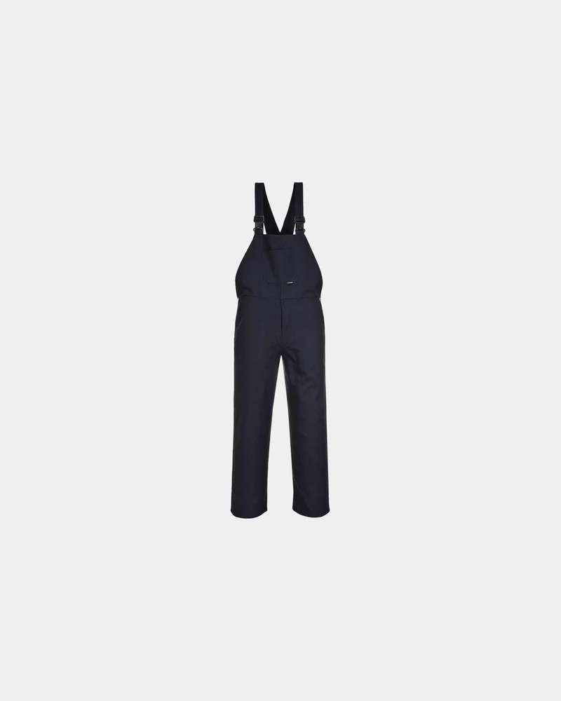 Latzhose 100% Baumwolle Portwest zum Personalisieren