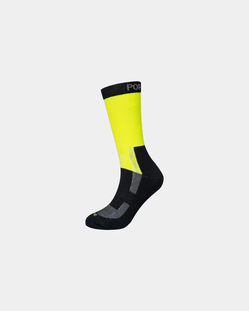 Leichte Socken gelb zum Personalisieren