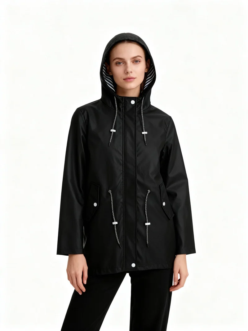 Beatrice | Premium Weatherproof and Loose-Fit Winter Rain Jacket