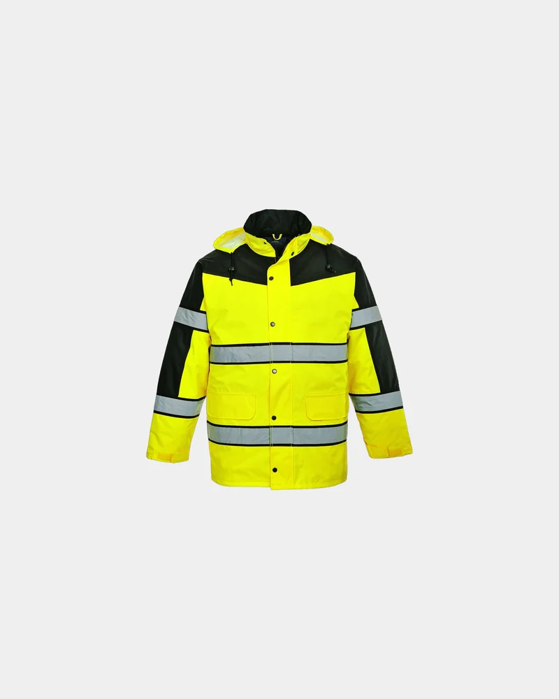 Parka HV zweifarbig 100% Polyester zum Personalisieren