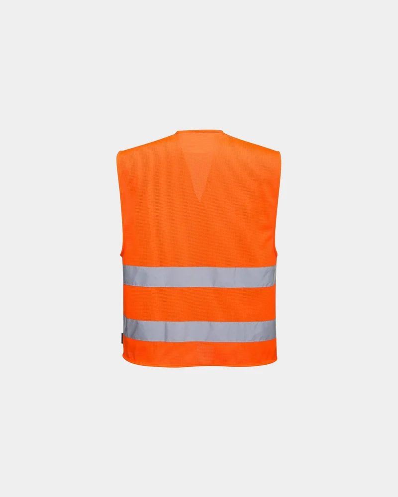 Warnweste Netzgewebe MeshAir Portwest zum Personalisieren