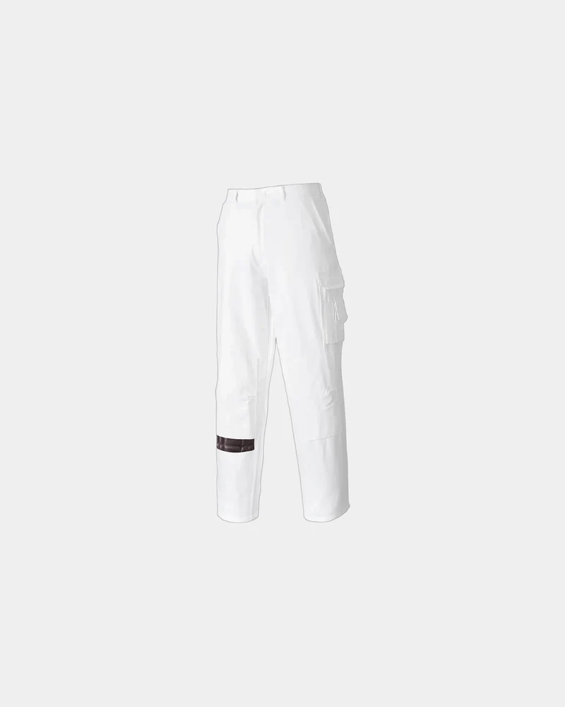 Malerhose Baumwolle weiß elastisch zum Personalisieren