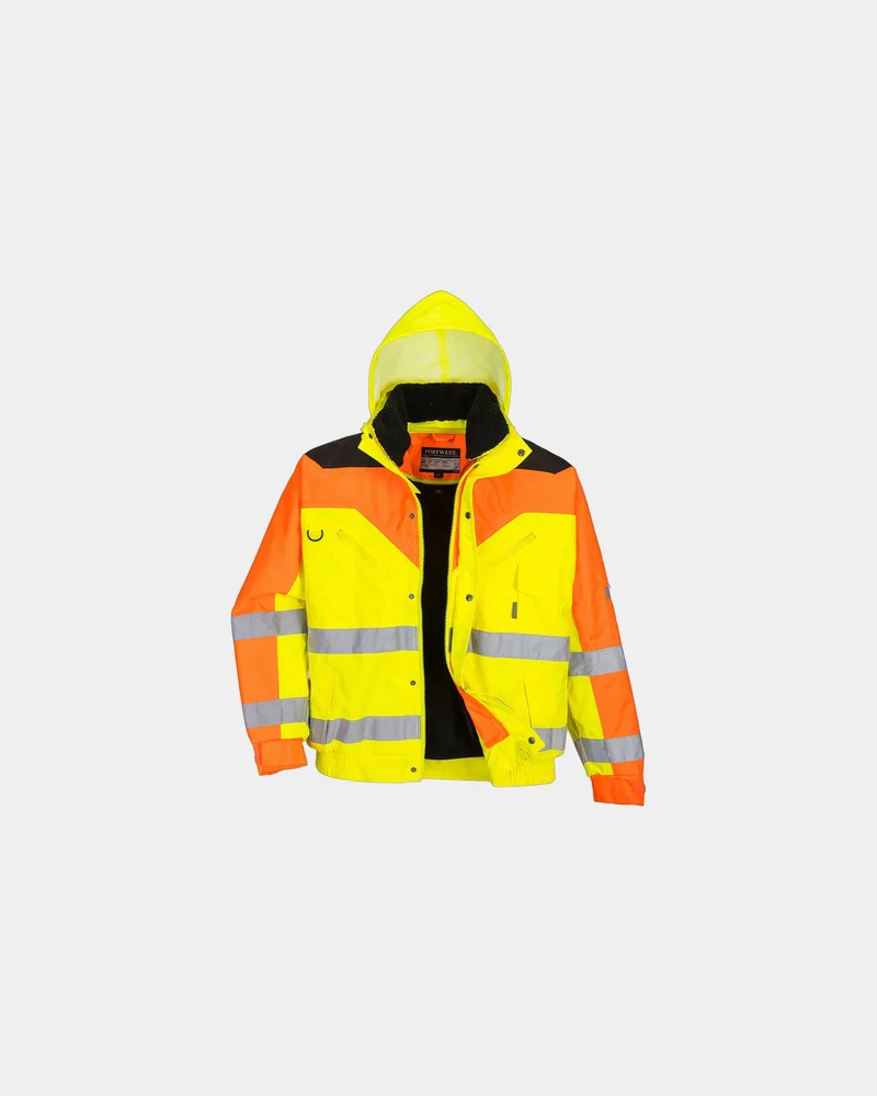Arbeitsjacke Portwest Contrast Plus zum Personalisieren