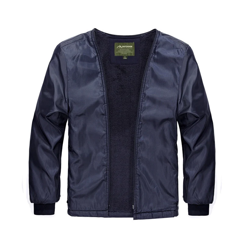 Herren Kapuzenparka mit Teddyfutter und multifunktionalen Utility‑Taschen Drune