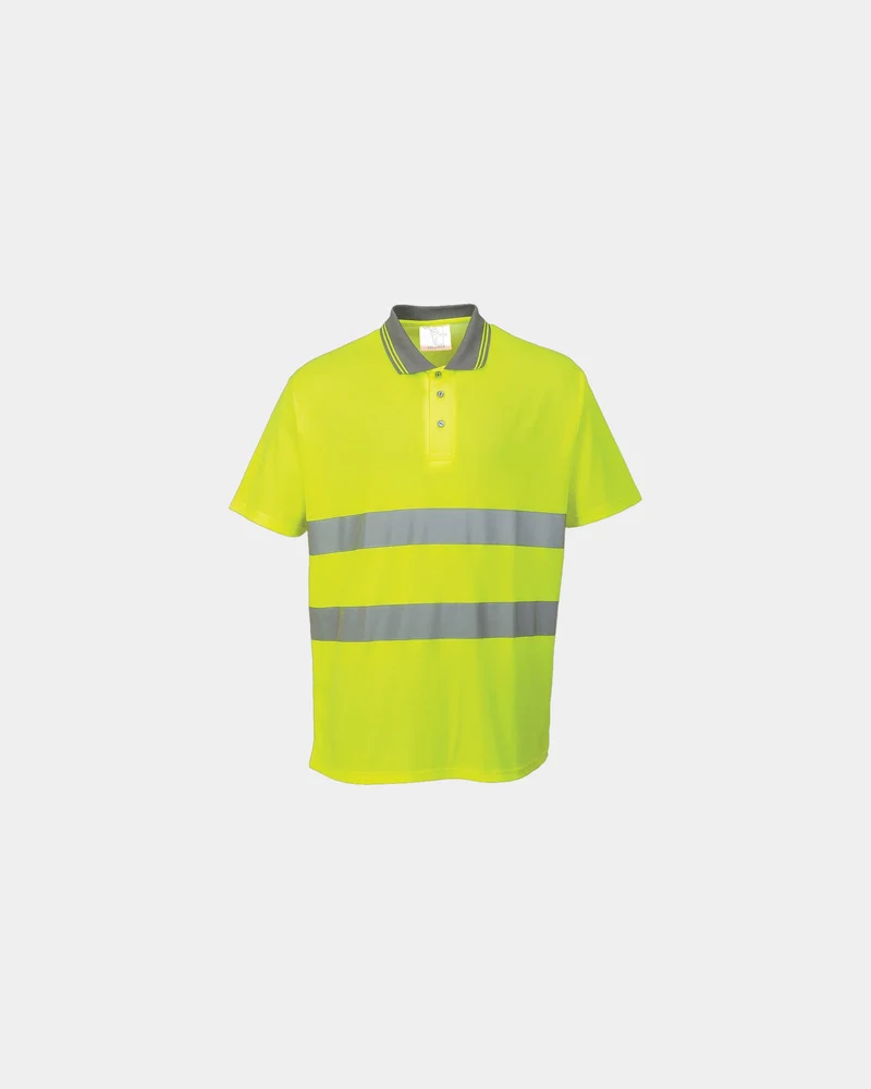 Poloshirt Comfort Polyester Portwest HI-Cool zum Personalisieren
