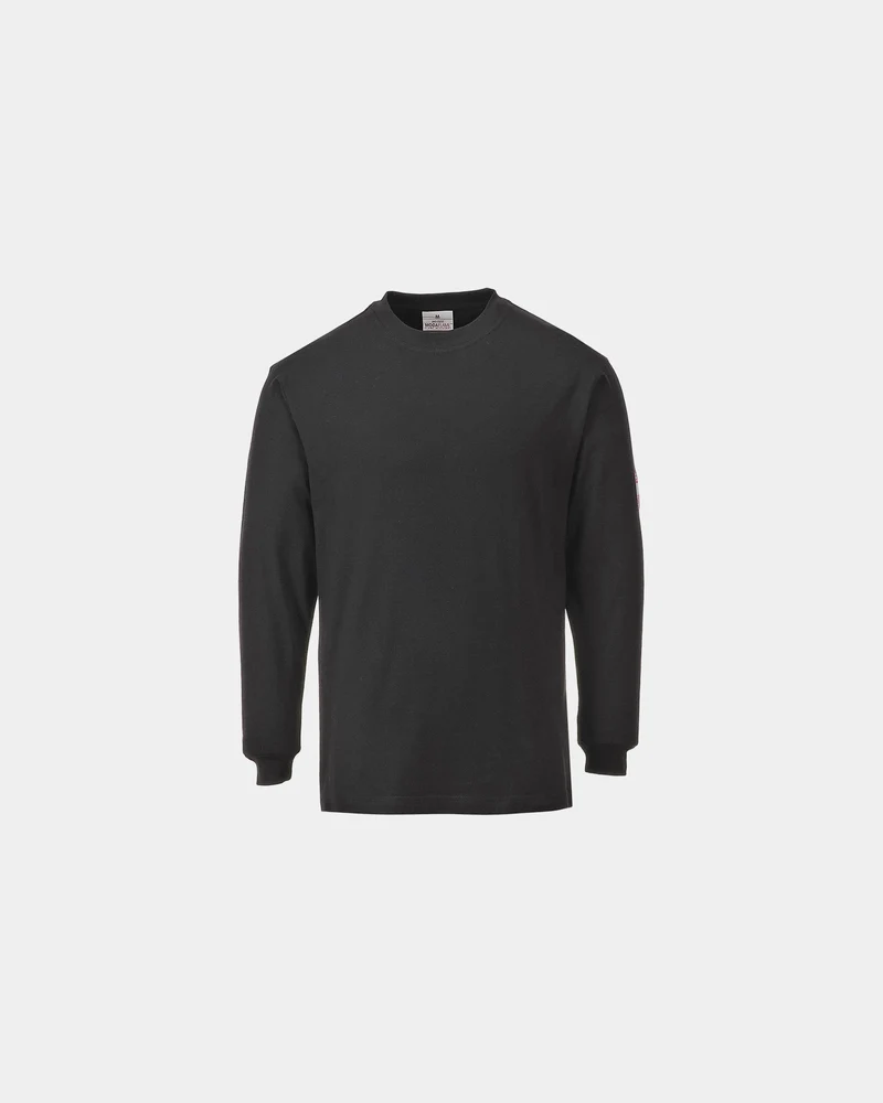 T-Shirt langarm Modaflame antistatisch zum Personalisieren