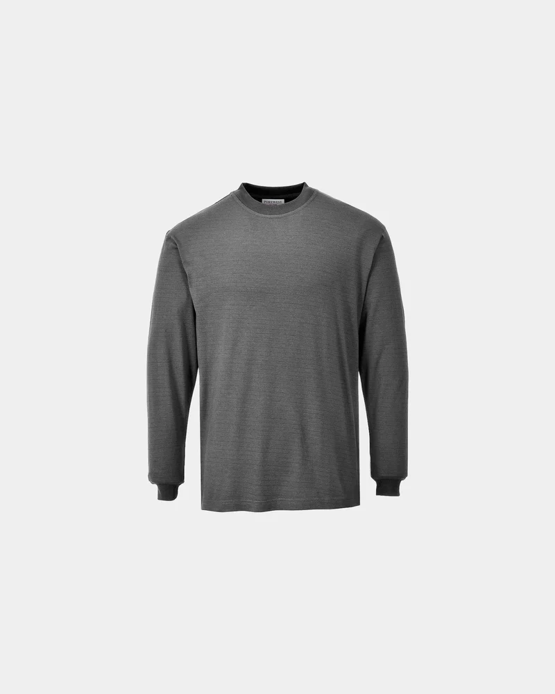 T-Shirt langarm Modaflame antistatisch zum Personalisieren