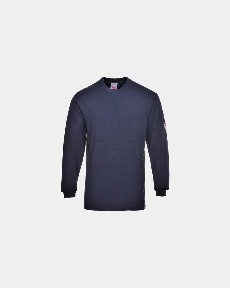 T-Shirt langarm Modaflame antistatisch zum Personalisieren
