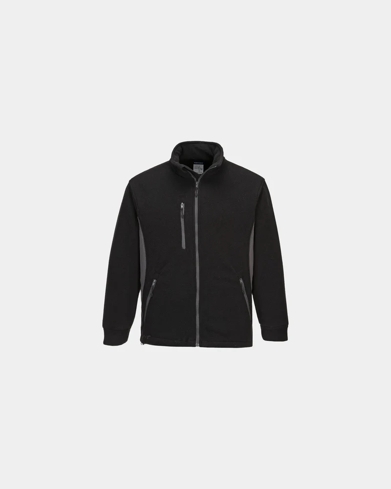 Fleecejacke zweifarbig Portwest Texo zum Personalisieren