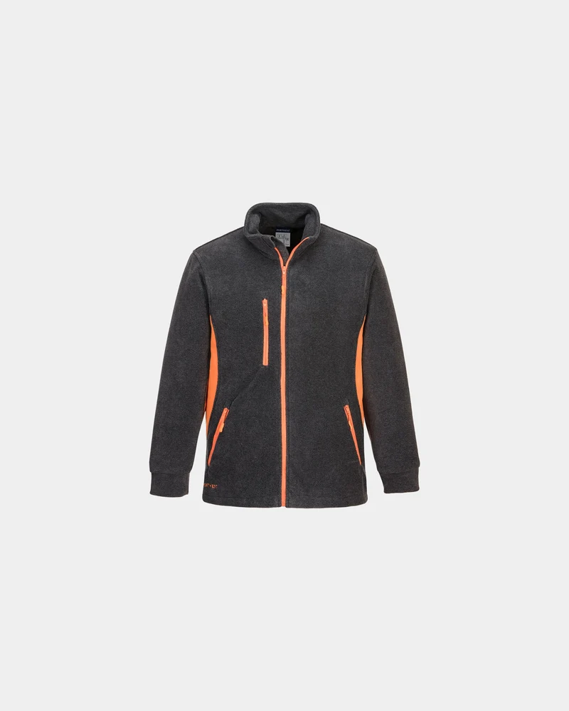 Fleecejacke zweifarbig Portwest Texo zum Personalisieren