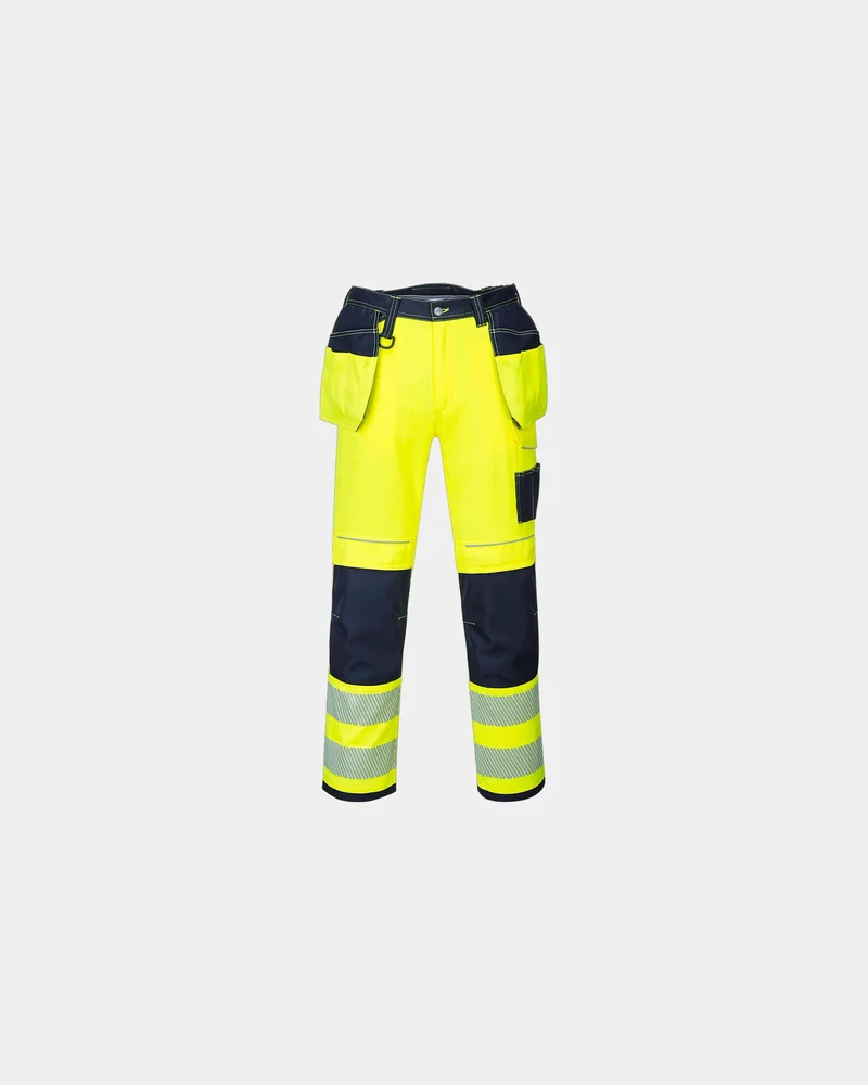 Arbeitshose Warnschutz Portwest PW3 zum Personalisieren