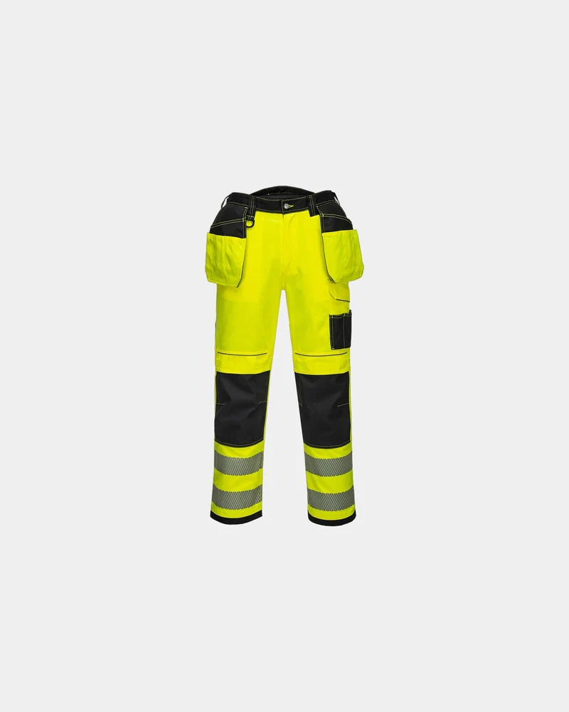 Arbeitshose Warnschutz Portwest PW3 zum Personalisieren