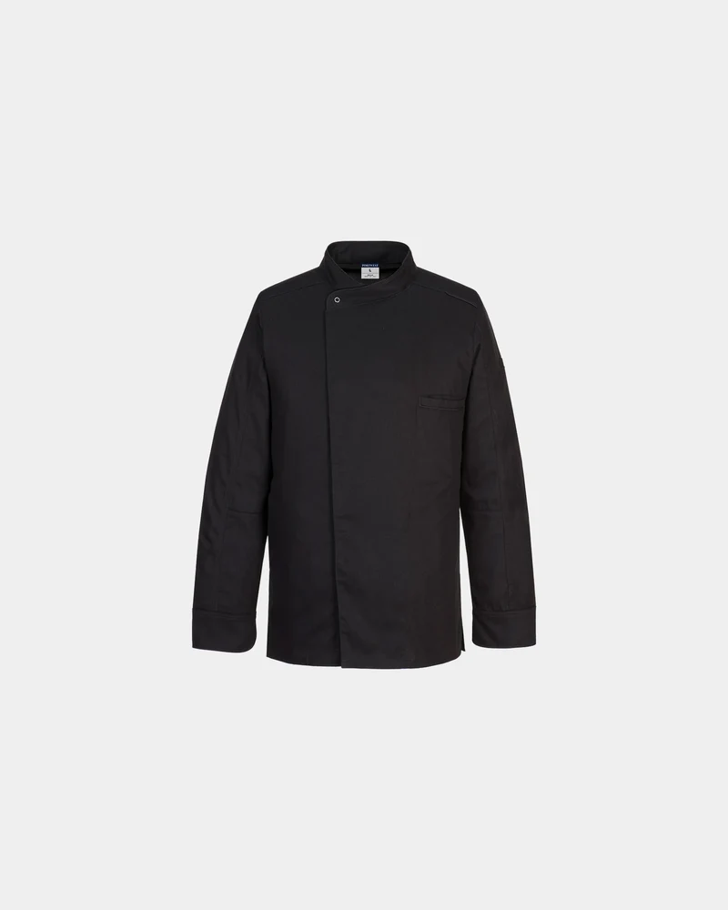 Kochjacke 100% Baumwolle Portwest Surrey M/L zum Personalisieren