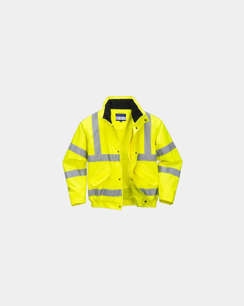 Jacke atmungsaktiv wasserdicht Hi-Vis zum Personalisieren
